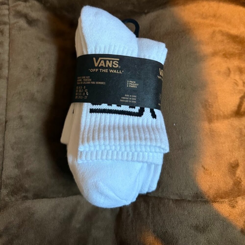 Vans Half Crew Socks Men's size 6.5-9